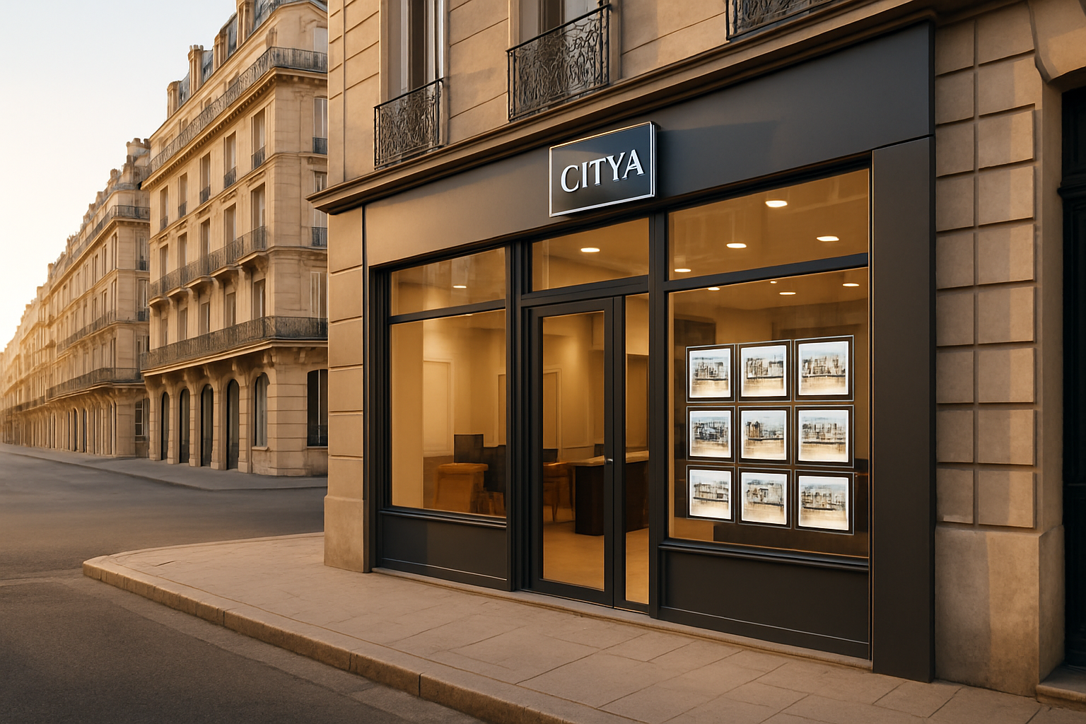 Citya Immobilier agence vitrine immobilière française