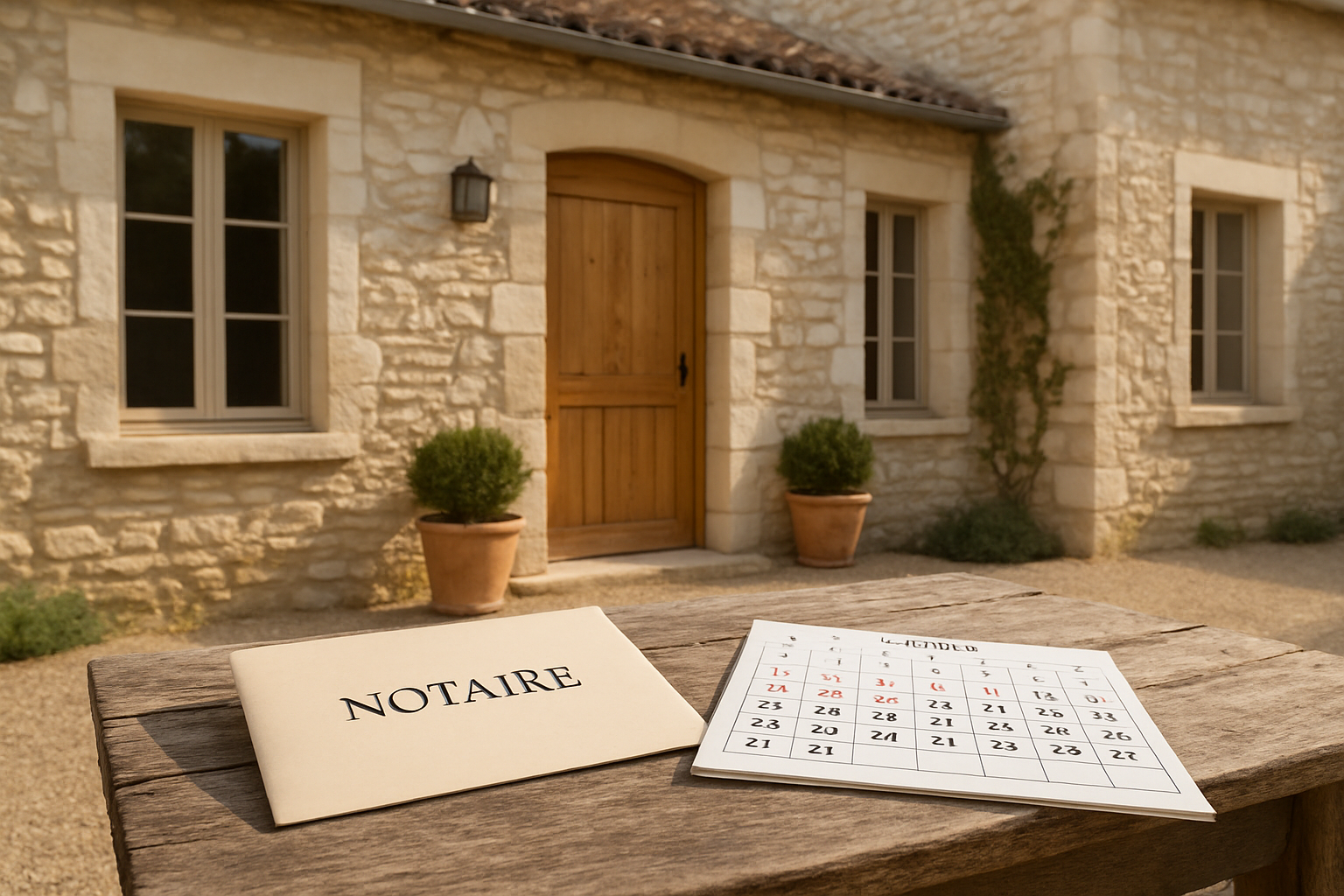 délai rétractation achat maison calendrier et enveloppe recommandée