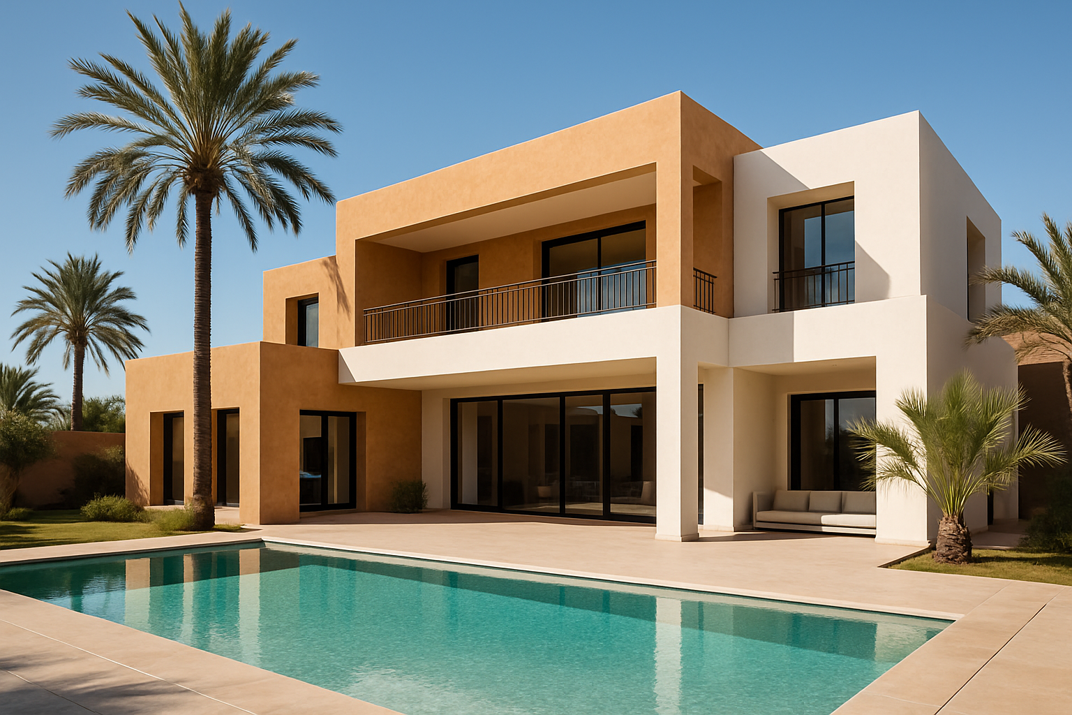 achat maison 77 Caprice Immobilier Marrakech - résidence haut standing quartier Guéliz