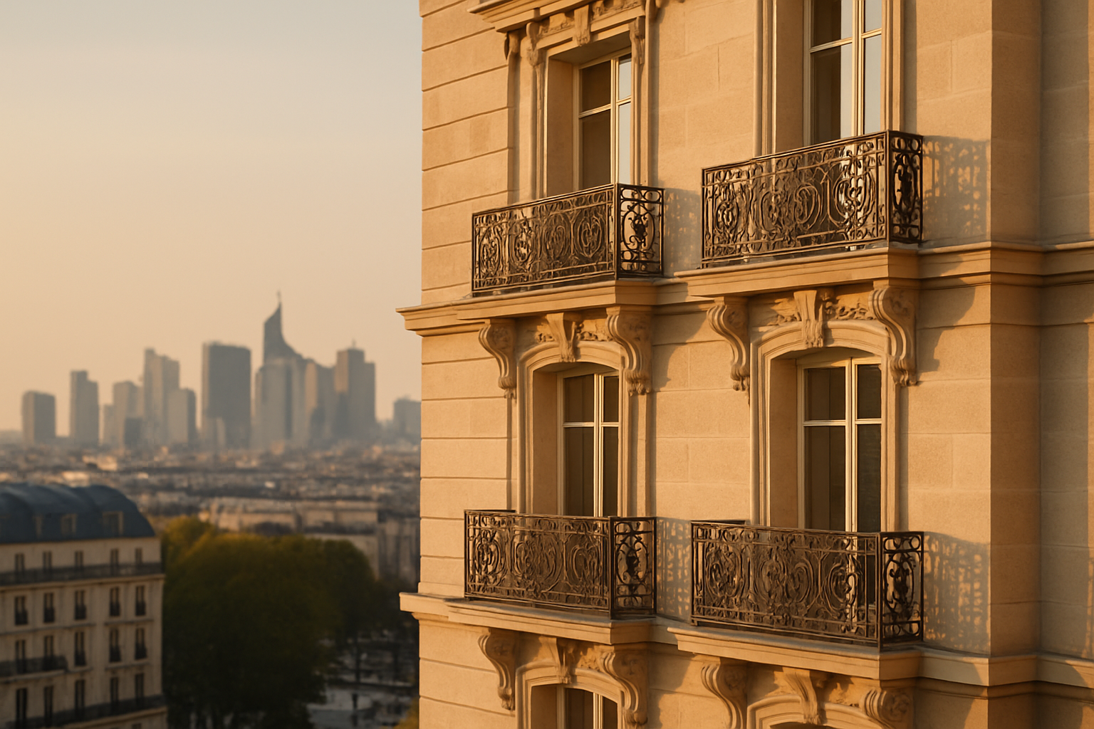 fond d'investissement immobilier - immeuble haussmannien Paris