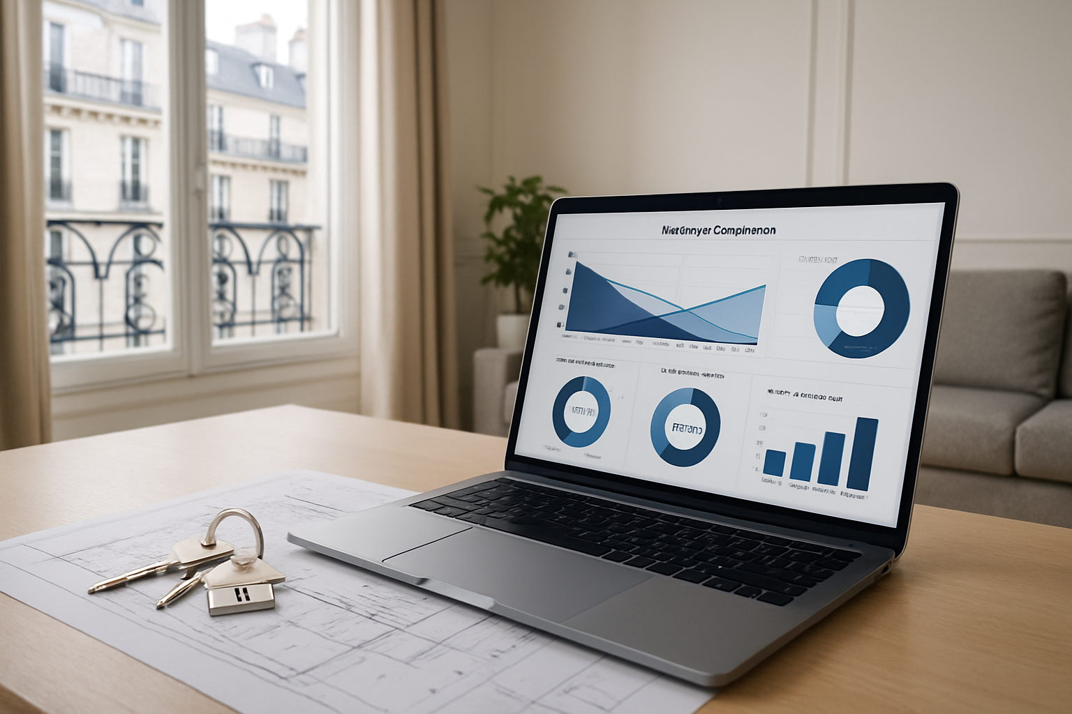 pretto immobilier comparateur prêt en ligne sur ordinateur
