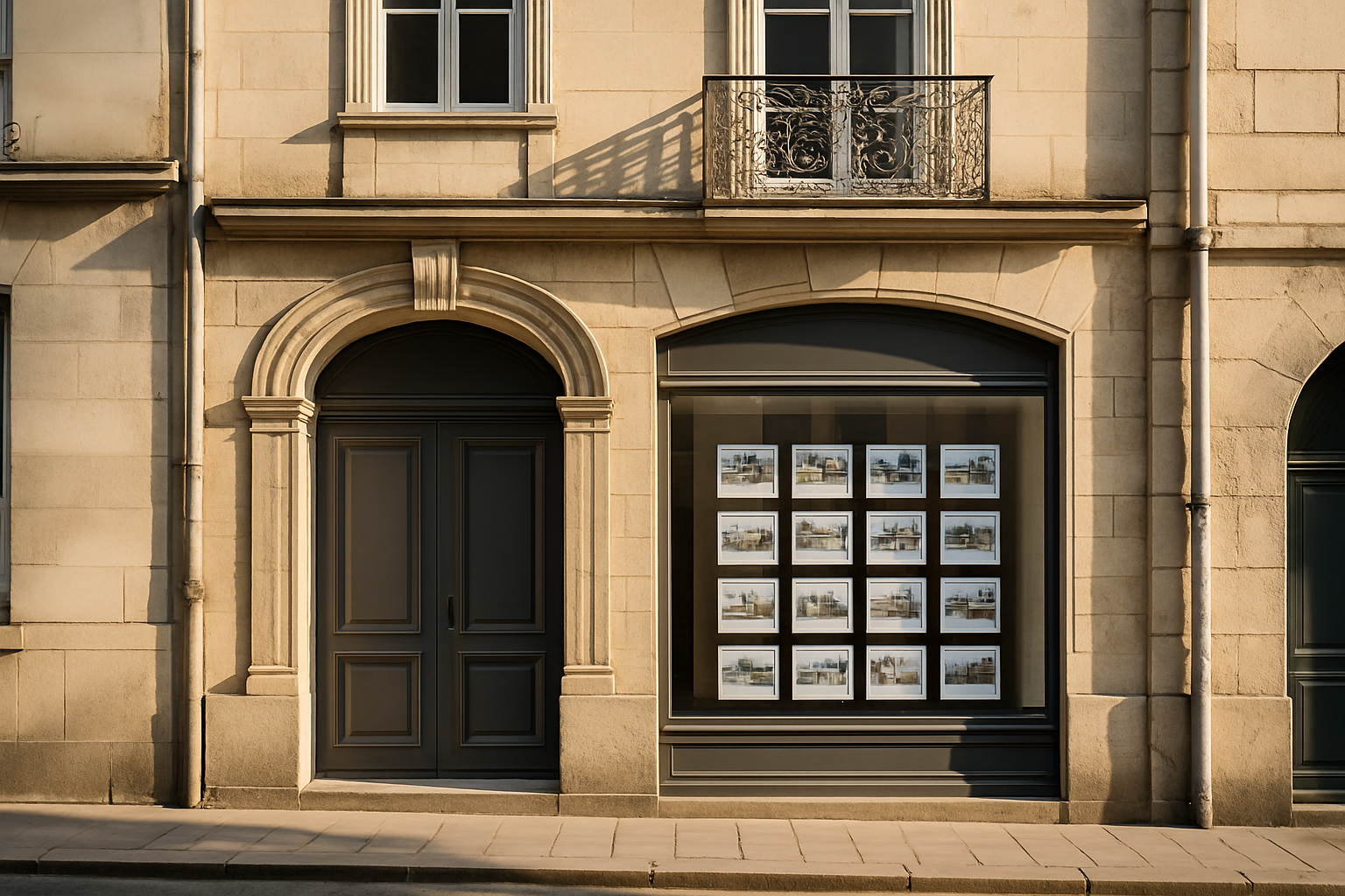 Thierry Immobilier agence immobilière Grand Ouest Nantes façade historique